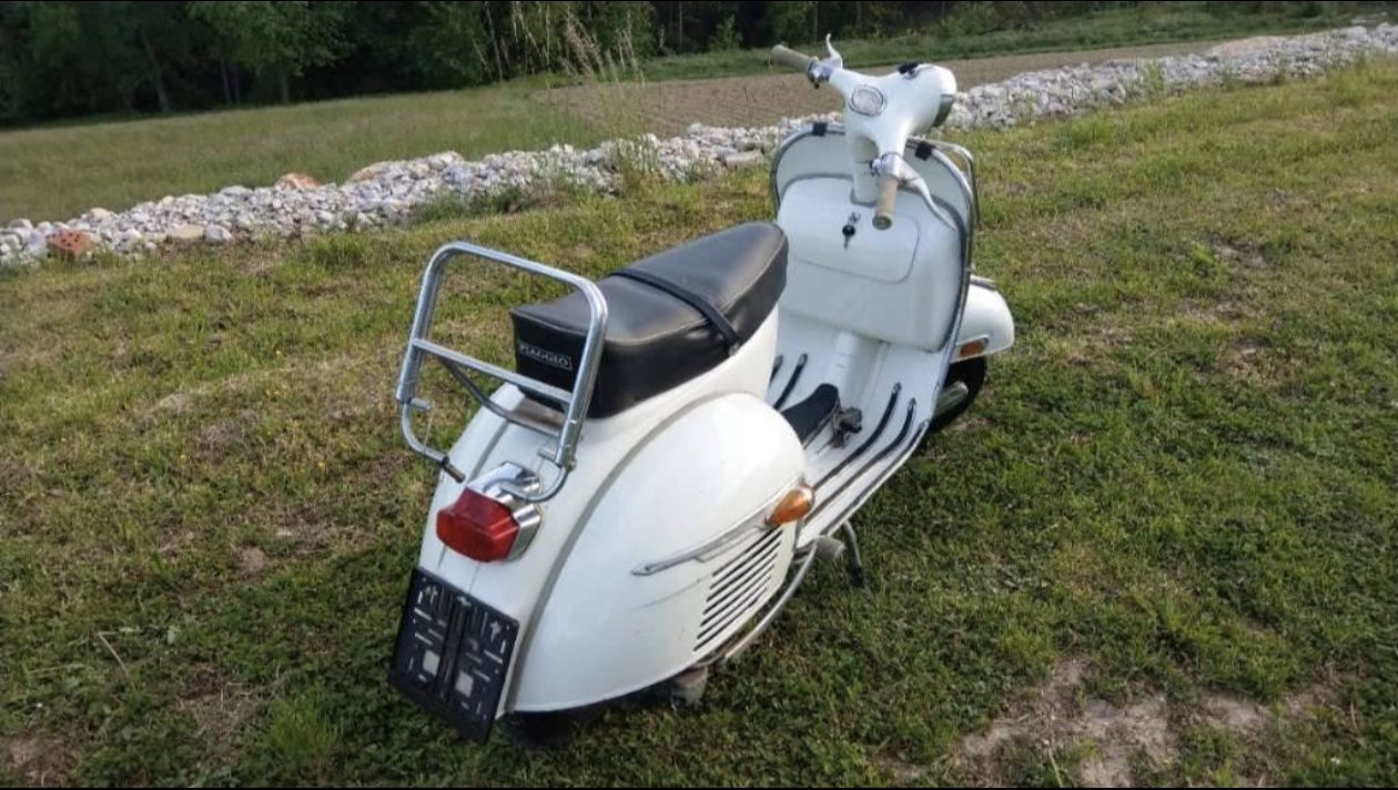 Vespa GS4 160 Augsburg Deutsches Modell mit Blinker in den Seitenbacken