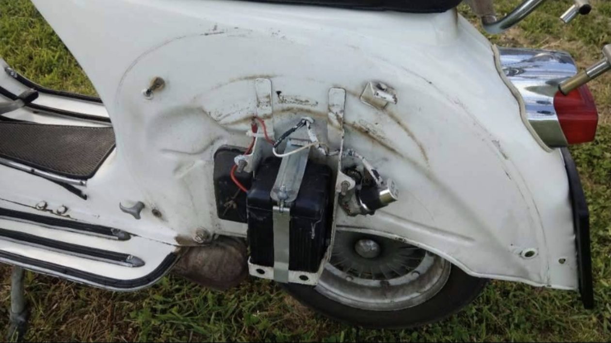 Vespa GS4 160 Augsburg Deutsches Modell mit Blinker in den Seitenbacken